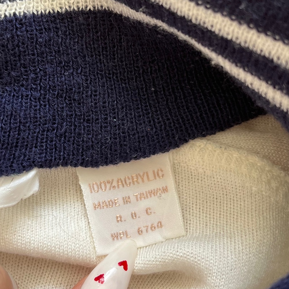 Dior White and Navy Zip-Up Performance Jacket - Picture 4 of 12